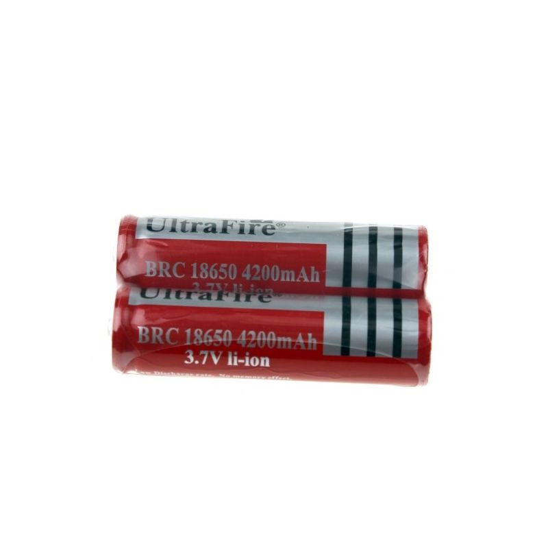Ultrafire BRC 4200mAh batteri 3.7V Li-ion rask lading 18650 høy kapasitet miljøvennlig for lommelykt og kamera