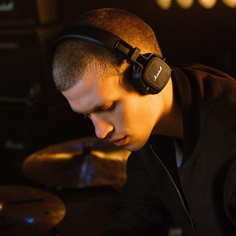 Major III trådløse Bluetooth-hodetelefoner med dyp bass krystallklar lyd og sammenleggbart design for musikkelskere