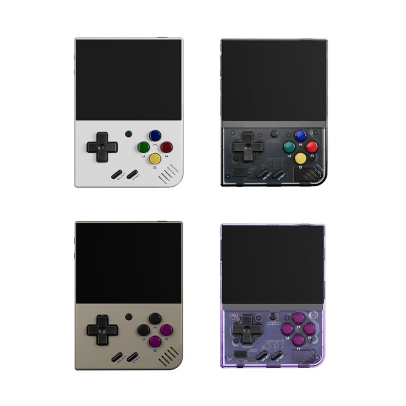 MIYOO Mini Plus Bærbar Retro Spillkonsoll med 3.5-tommer IPS Skjerm for Nostalgisk Gaming på Farten