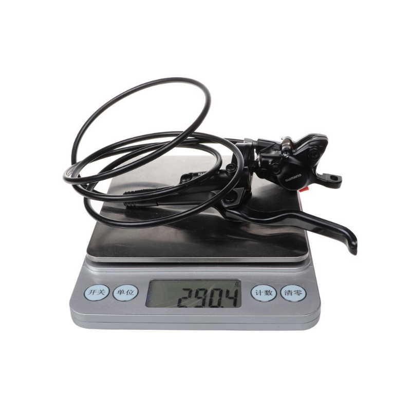 Shimano MT200 brems MTB elsykkel overlegen bremseeffektivitet avansert hydraulikkteknologi sort finish