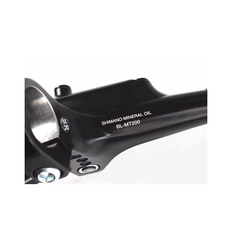 Shimano MT200 brems MTB elsykkel overlegen bremseeffektivitet avansert hydraulikkteknologi sort finish