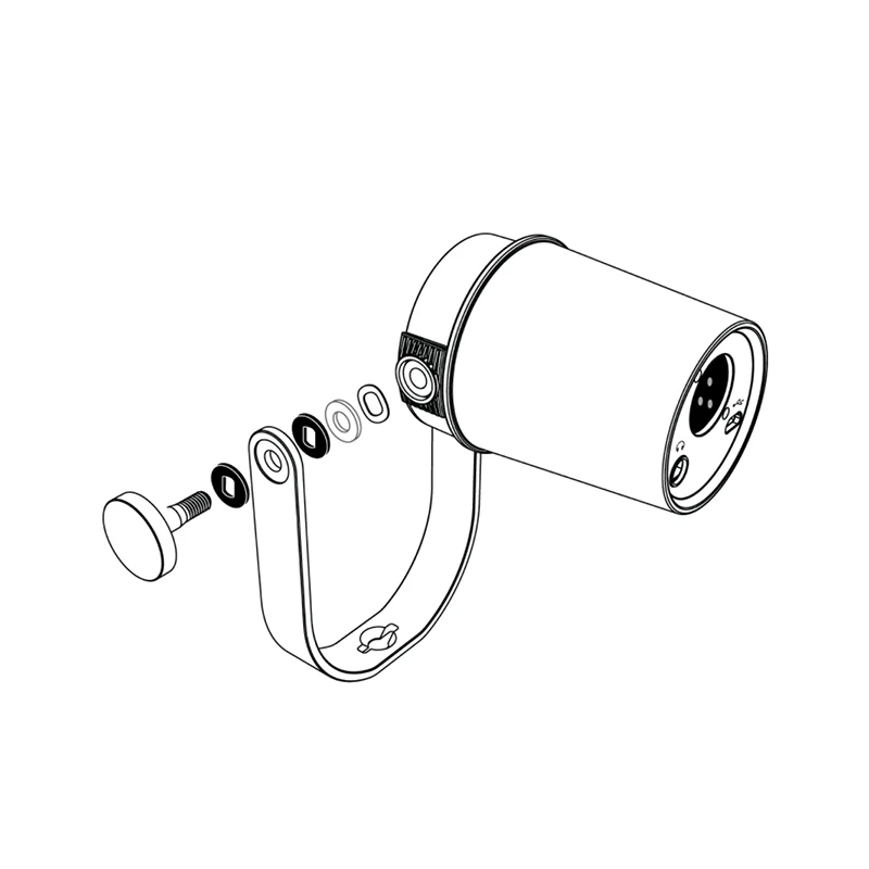 MV7 Profesjonell dynamisk podcastmikrofon høy lydkvalitet podcasting og opptak for alle dine lydproduksjonsbehov