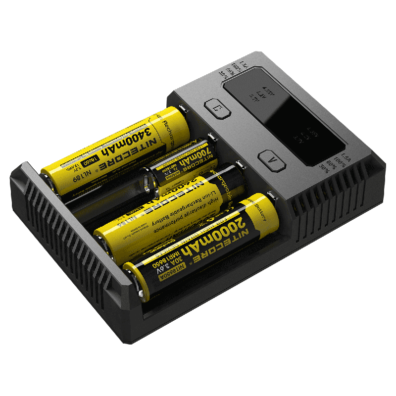 Nitecore Ny I4 Li-ion batterilader med avansert ladeteknologi brukervennlig for smart lading og kompatibilitet