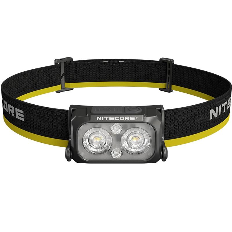 NITECORE NU25 MCT oppladbar LED hodelykt 400 lumen USB-C lading lettvekts turutstyr for friluftsentusiaster