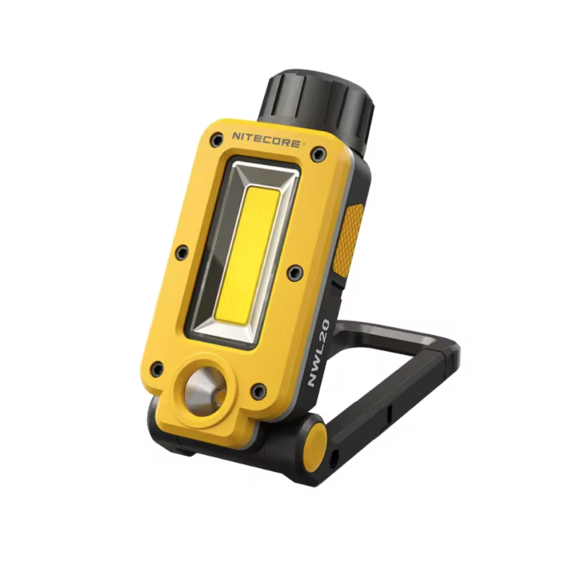 NITECORE NWL20 taktisk lys med 600 lumen multifunksjonell for utendørseventyr robust design og nødlys
