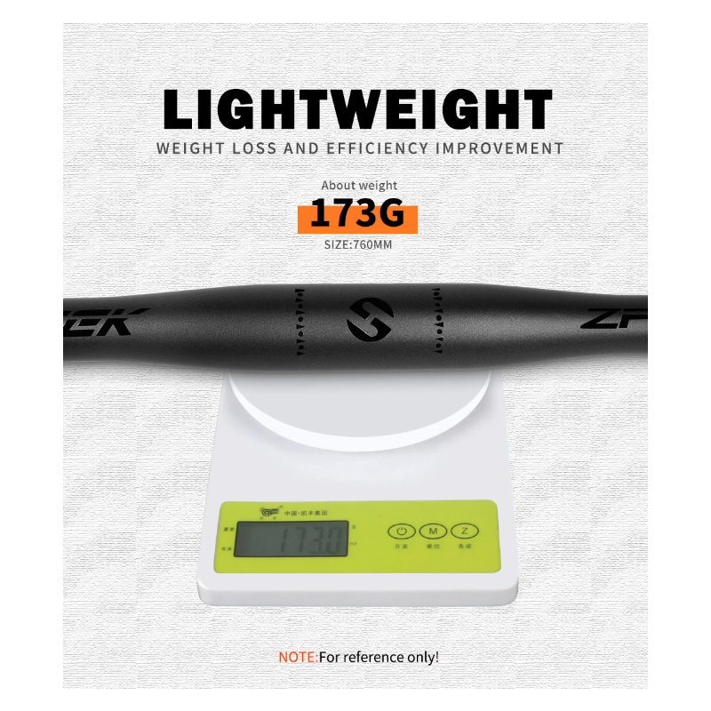 TOSEEK ZF-ONE MTB karbonstyre 31.8mm 580-760mm lett matt svart sykkeltilbehør for terrengsykkeloppgradering