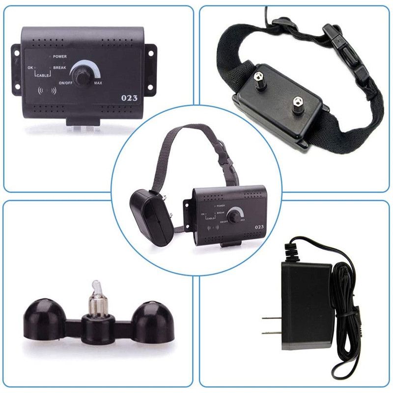 Elektrisk Kjæledyrgjerde Usynlig Trådløst Hundegjerde med Justerbar Rekkevidde Kjæledyrsikkerhetsløsning