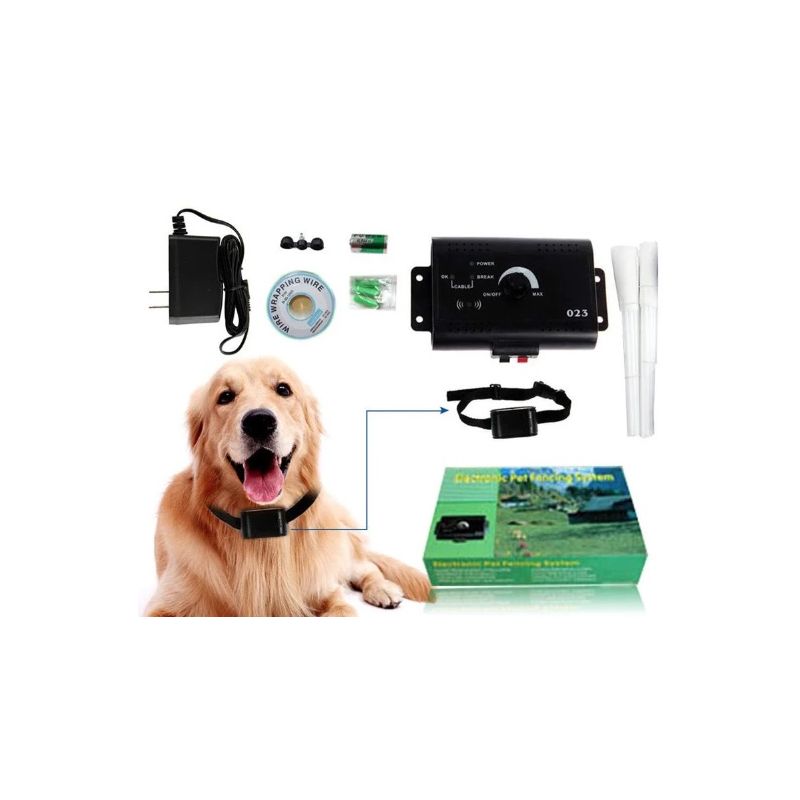 Elektrisk Kjæledyrgjerde Usynlig Trådløst Hundegjerde med Justerbar Rekkevidde Kjæledyrsikkerhetsløsning