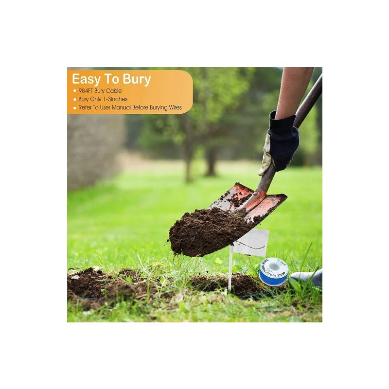 Elektrisk Kjæledyrgjerde Usynlig Trådløst Hundegjerde med Justerbar Rekkevidde Kjæledyrsikkerhetsløsning