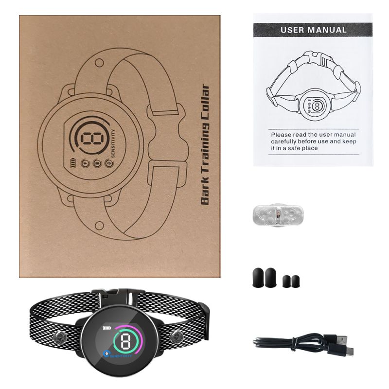 Farge Skjerm Stopper Trener Mot Bjeffing med Bjeffekontroll Effektiv Hundetrening for Kjæledyradferdsstyring