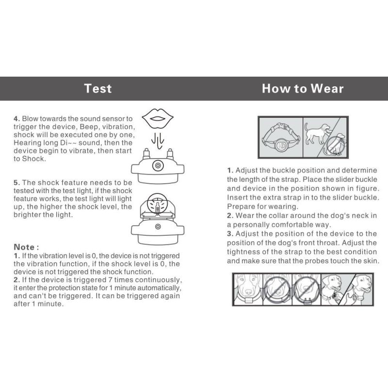 Farge Skjerm Stopper Trener Mot Bjeffing med Bjeffekontroll Effektiv Hundetrening for Kjæledyradferdsstyring