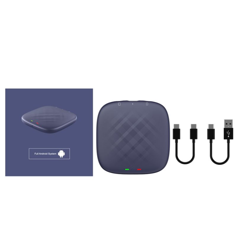 Oppgrader bilturen med CarlinKit CarPlay Ai Box QCM6125 Android 13 Trådløs tilkobling og bilunderholdning Streaming