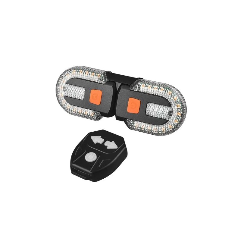 Sykkel Blinklys Baklys LED Sykkellampe USB Oppladbar med Høy-Effektiv LED Enkel Montering Vanntett Design