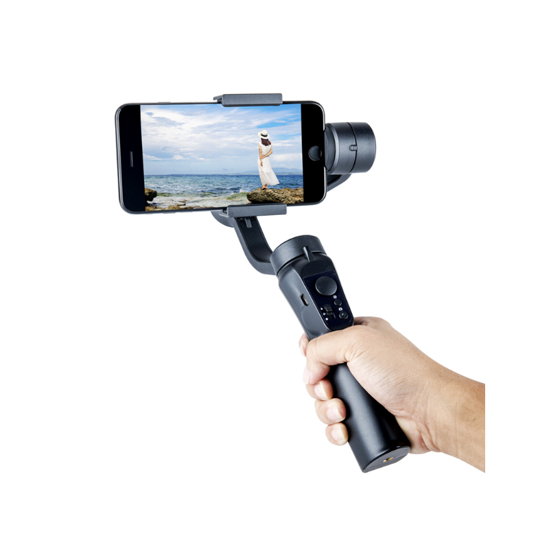 F6 3 Axis Gimbal Håndholdt Stabiliserer for Mobiltelefon Anti Shake Cinematisk Opptak Fang Øyeblikk