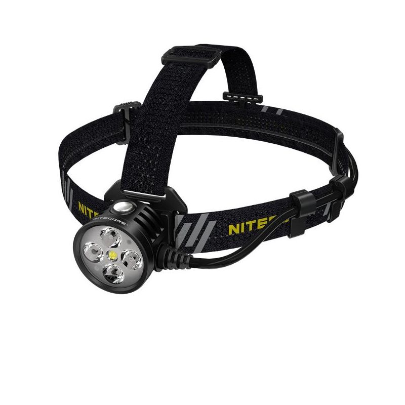 NITECORE HU60 Hodelykt 1600 Lumen Lettvekt Allsidig E-fokus Teknologi for Camping og Utendørs Belysning