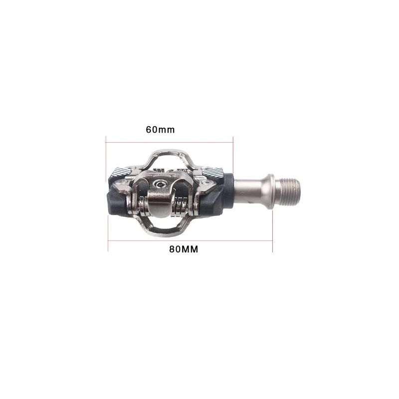 RACEWORK MTB Pedal Selvlåsende SPD-pedaler Lettvekt Kromstål Perfekt for Terrengsykling og Konkurransesykler