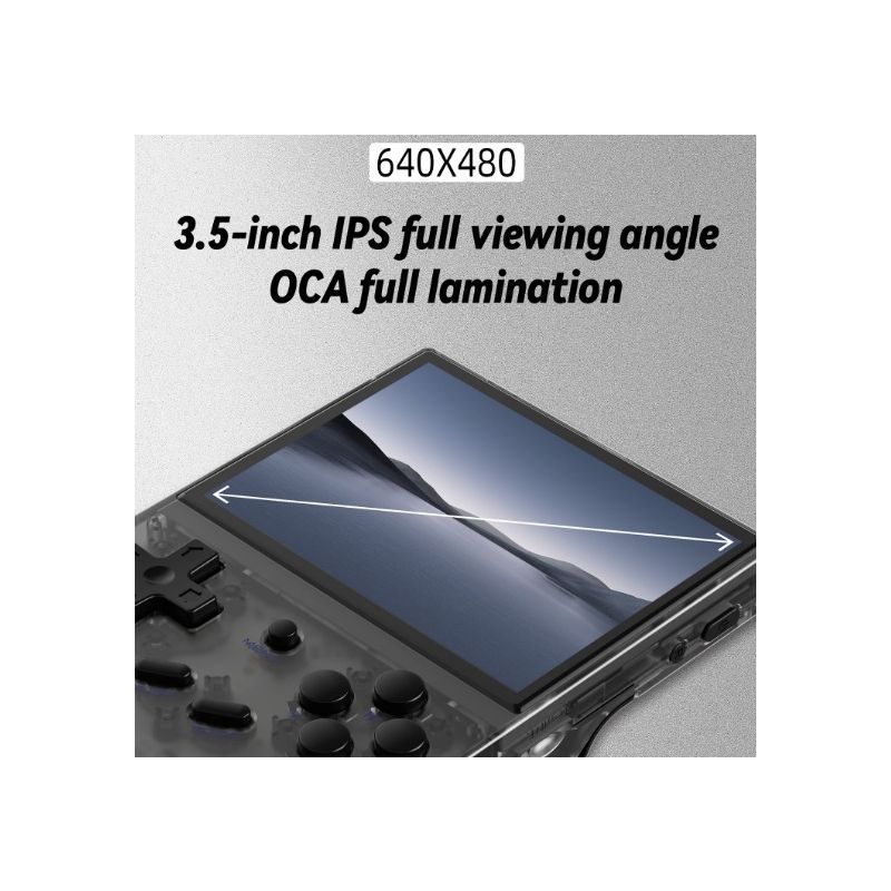 ANBERNIC RG35XX Retro håndholdt spillkonsoll PSP-støtte 3,5-tommers IPS-skjerm Nostalgisk gamingopplevelse