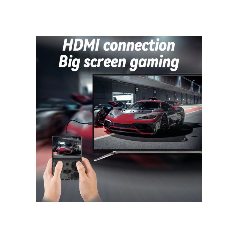 ANBERNIC RG35XX Retro håndholdt spillkonsoll PSP-støtte 3,5-tommers IPS-skjerm Nostalgisk gamingopplevelse