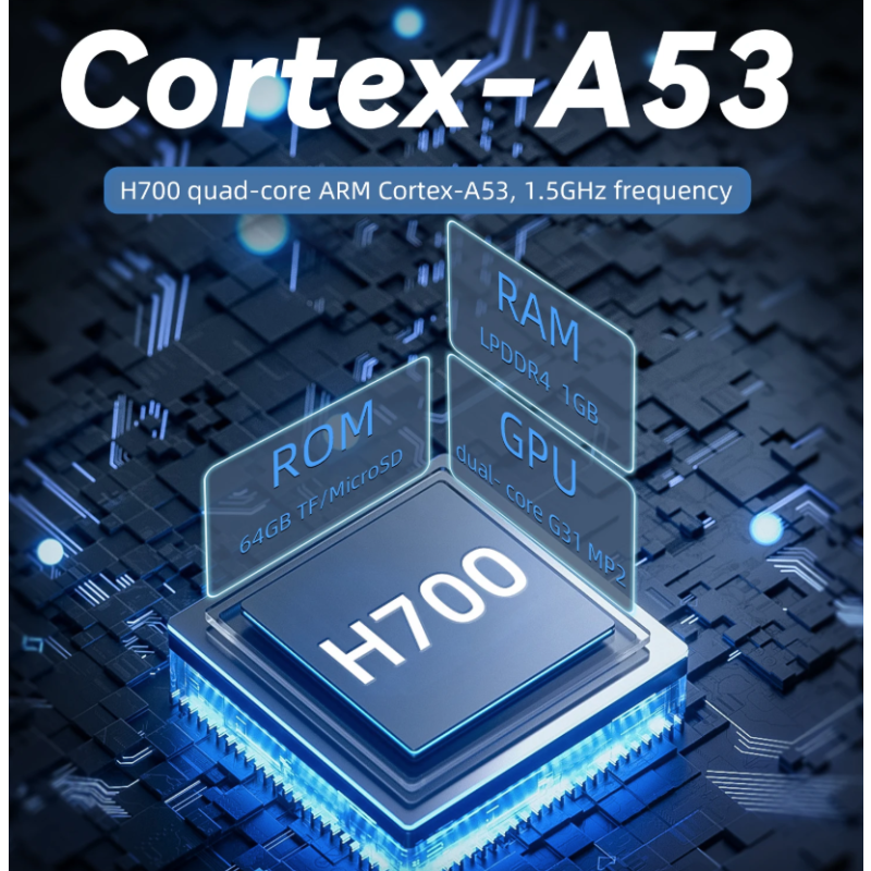 ANBERNIC RG40XX H Retro Konsoll - Håndholdt Spillkonsoll med Linux, 4.0 IPS & WiFi