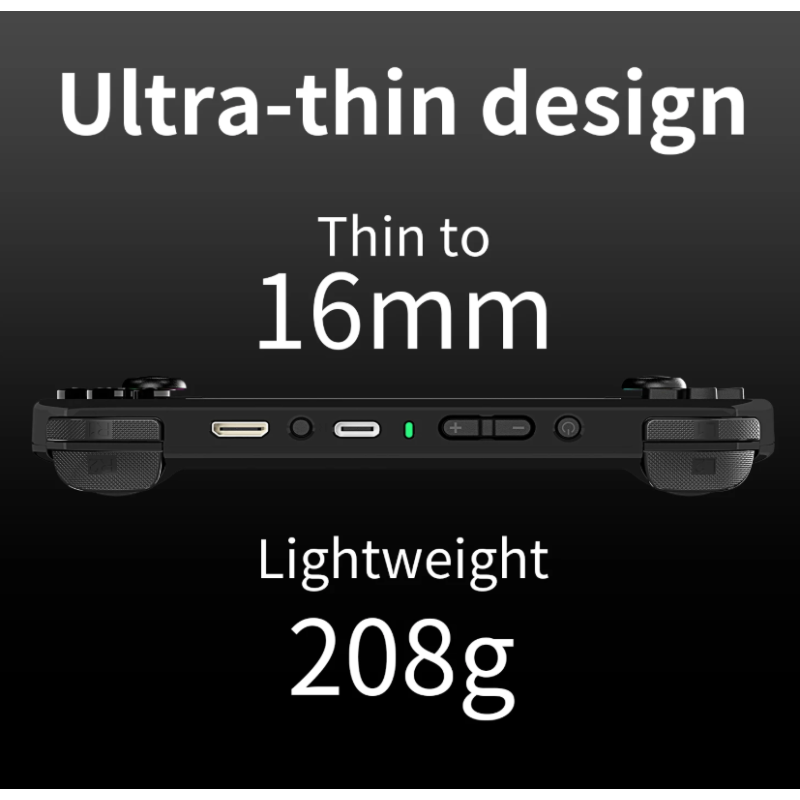 ANBERNIC RG40XX H Retro Konsoll - Håndholdt Spillkonsoll med Linux, 4.0 IPS & WiFi