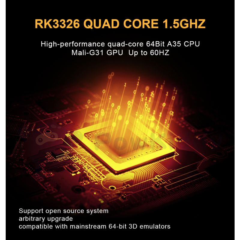 POWKIDDY RGB20S ultrakompakt håndholdt spillkonsoll 3.5 tommer 4:3 IPS skjerm perfekt for retro gaming og barnegaver