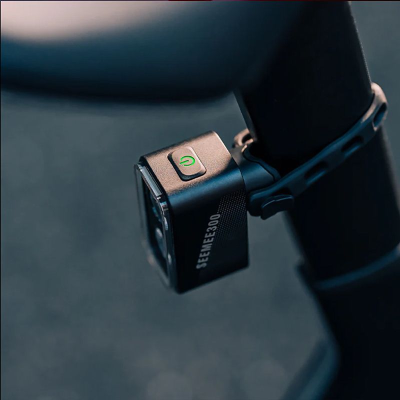 Magicshine SEEMEE300 Smart Baklys 300 Lumen IPX6 Vanntett for Sykkelsikkerhet og Høy Synlighet