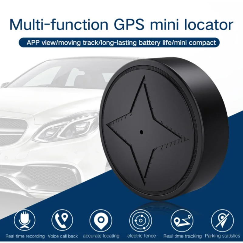 Mini GPS Tracker med sterk magnetisk feste bil og motorsykkelsporing lydopptak lang batterilevetid