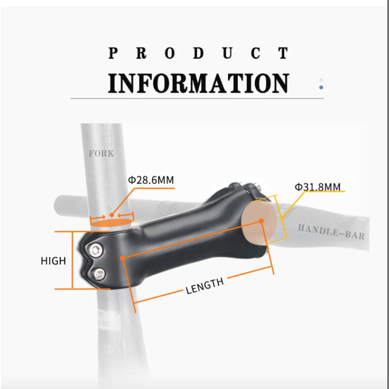 TOSEEK MTB sykkelstyrstamme lettvekt karbon aluminium justerbar vinkel 28.6mm 31.8mm sykkeltilbehør