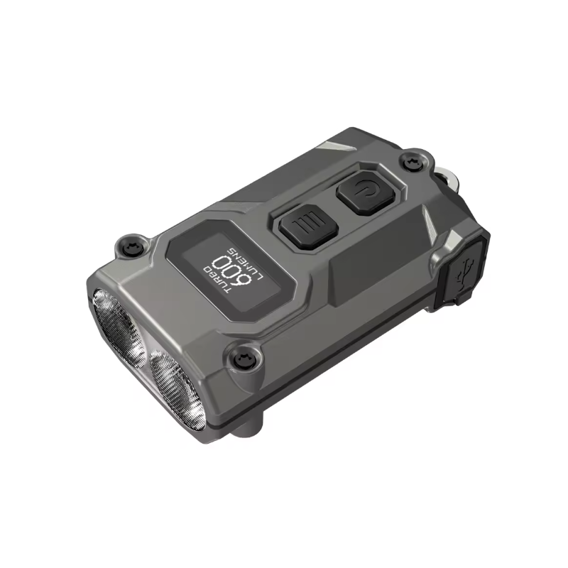 NITECORE TINI3 600 Lumen Nøkkelringlys Mini EDC Lommelykt for Hverdagsbruk Oppladbar og Kompakt Design