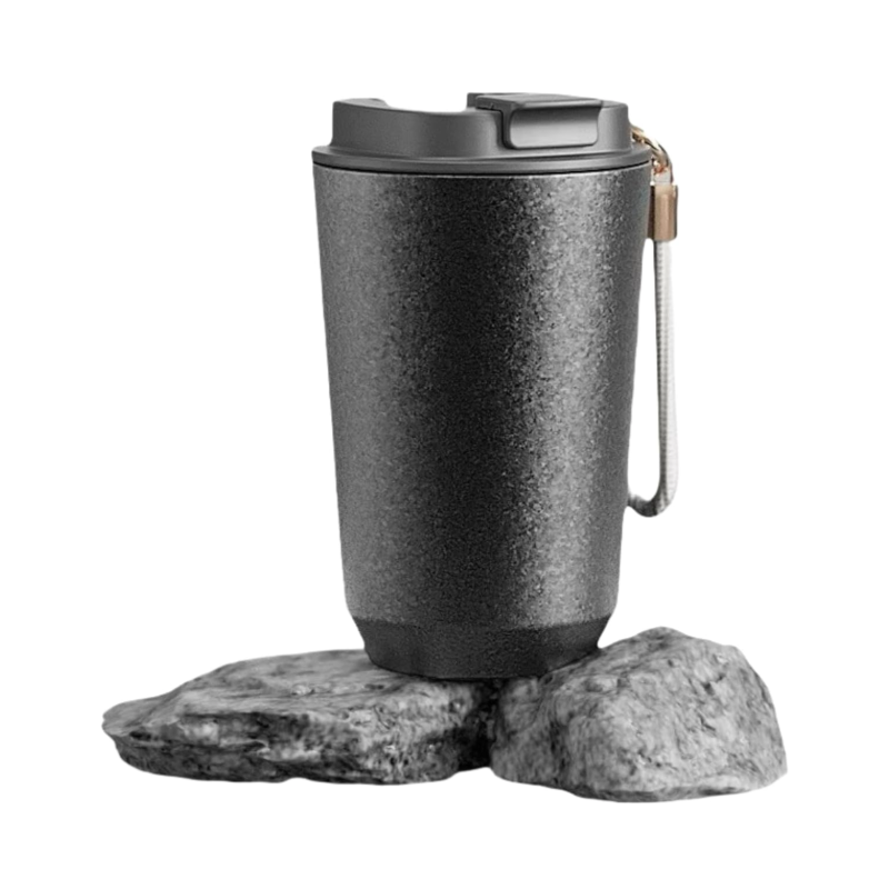 Titan Kaffekopp – Bærbar & lekkasjesikker utendørs reisekopp – Isolert og lettvekt