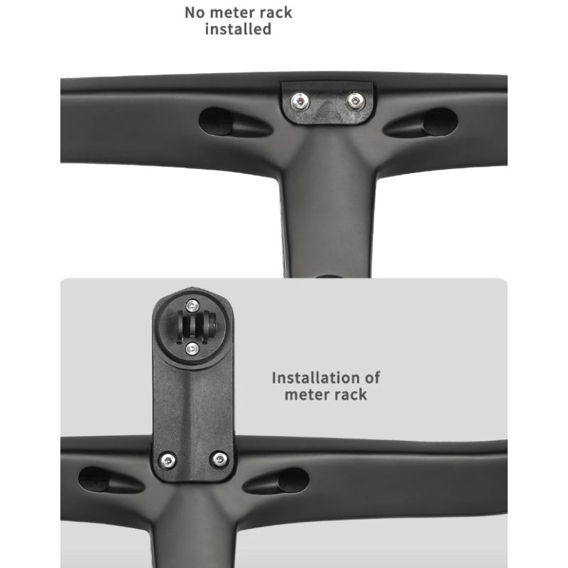 TOSEEK TR5500 landeveissykkel med hel karbonfiberstamme og ultralette sykkeldeler matt svart finish