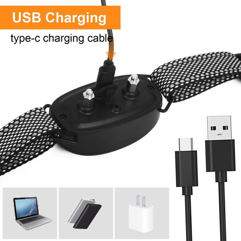 Effektiv og Komfortabel Automatisk Anti-Bjeffing Hundehalsbånd Oppladbar Bjeffestopper med IP67 Vanntett Design