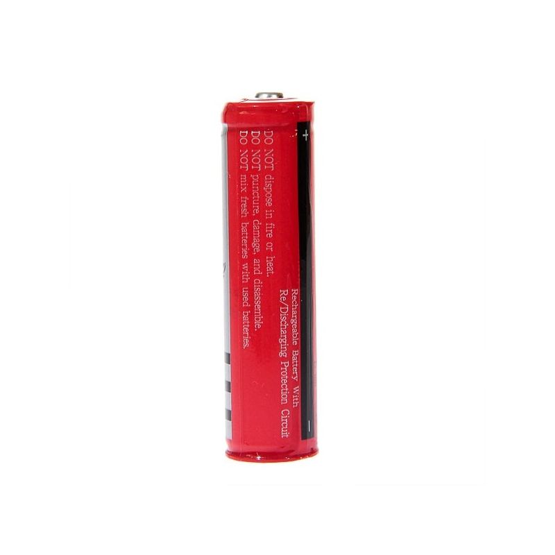 UltraFire 18650 3.7V 3000mAh beskyttet Li-ion batteri for lommelykter bærbar elektronikk høy-drain enheter