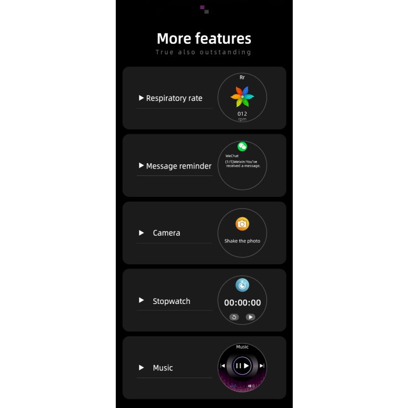 W11 Smartklokke 1,32