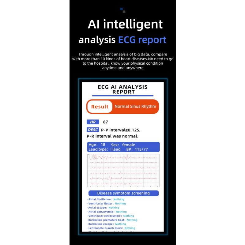 W11 Smartklokke 1,32