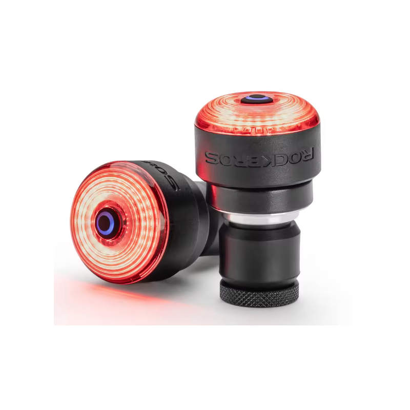 ROCKBROS R0 Styrepropp Baklys: Kompakt, Lett Type-C sykkellykt for MTB/Landevei. Øk sikkerheten!