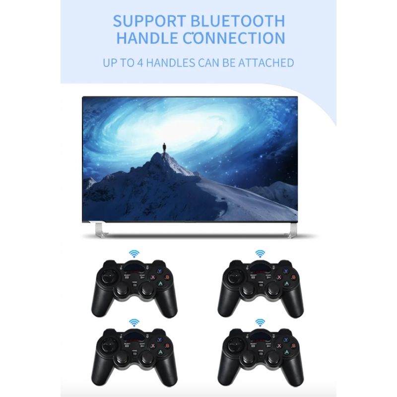 POWKIDDY X55 Håndholdt Spillkonsoll 5,5 Tommers IPS-skjerm 1280x720 Oppløsning Perfekt for Retro Gaming