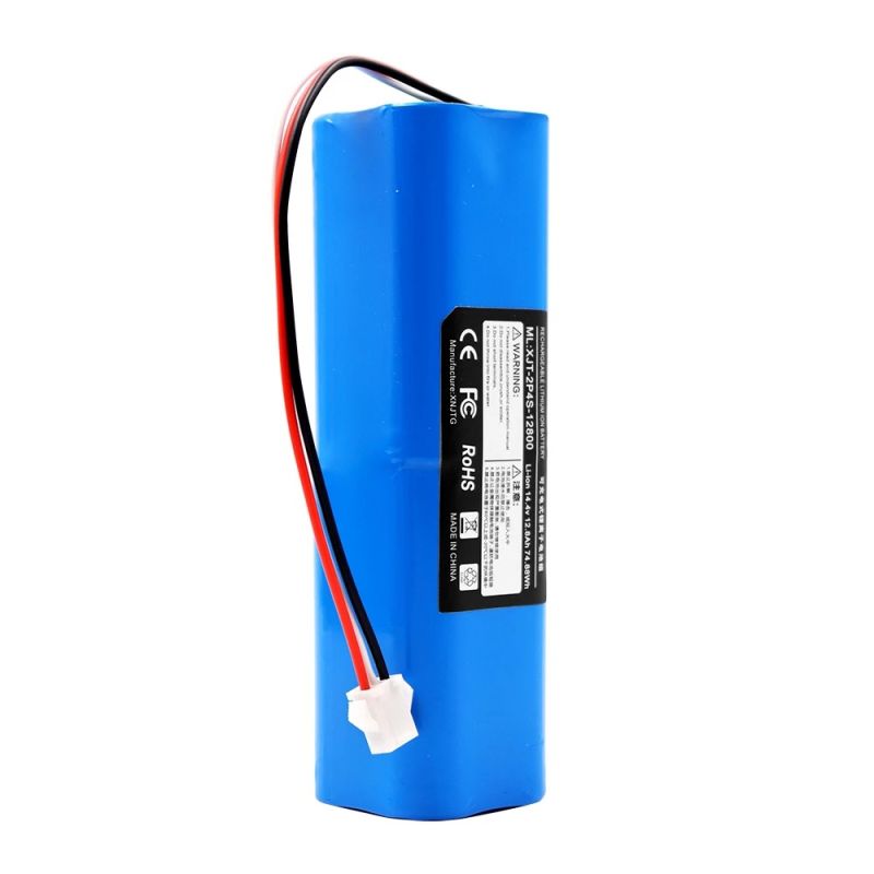 14.4V Li-ion batteri for XiaoMi Lydsto R1 med rask ladeteknologi 6500mAh høy kapasitet for effektiv rengjøring