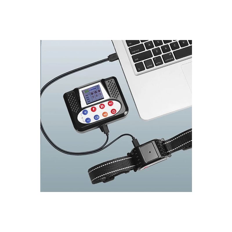 Trådløst elektronisk kjæledyrgjerde og smart hundetreningsenhet med fargeskjerm for trygg kjæledyropplæring