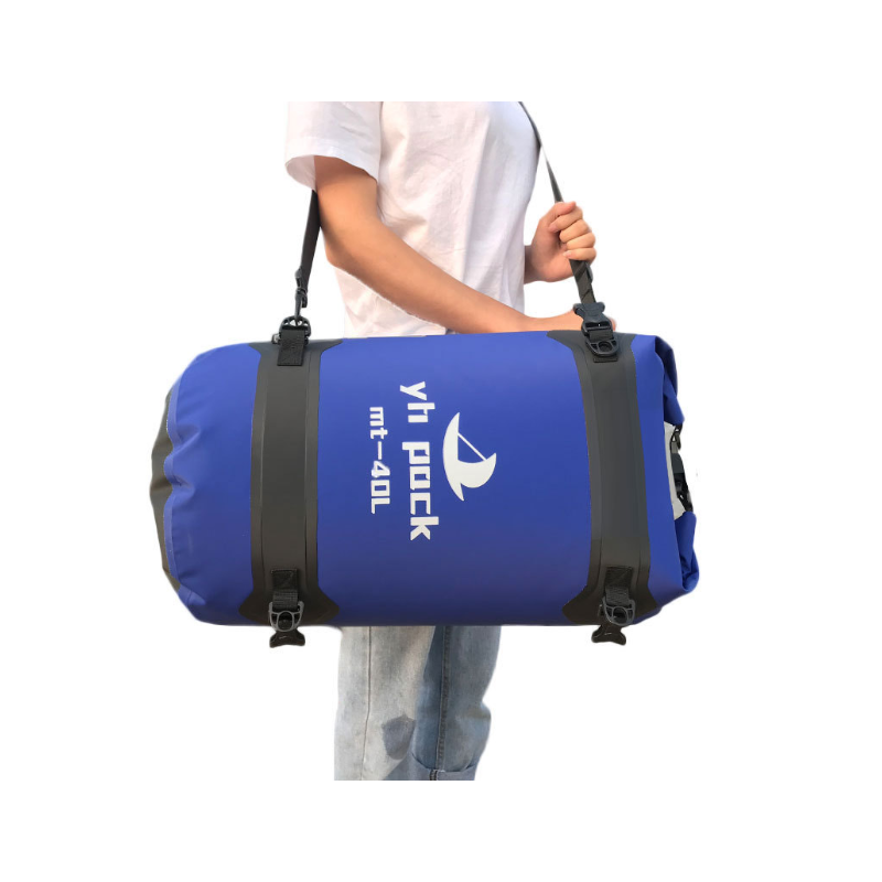 Vanntett Motorsykkelveske 40/80L - Sykkelveske & Bagasjebærer for Reiser! Rulletopp PVC