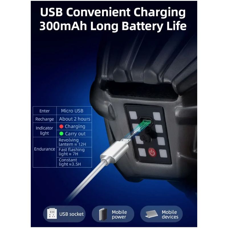 ROCKBROS Sykkelhjelm LED-baklys ultralett design intergrally-støpt perfekt for sykkelsikkerhet og synlighet