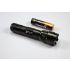 Ultrafire WF-502B T6 LED lommelykt 1200 lumens høy lysstyrke fem moduser robust svart aluminiumsdeksel
