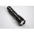 Ultrafire WF-502B T6 LED lommelykt 1200 lumens høy lysstyrke fem moduser robust svart aluminiumsdeksel