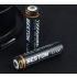 BESTON 18650 3.7V batteri 3500mAh Micro USB oppladbart litiumbatteri for langvarig strømløsning