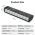 NITEBEAM sykkellampe 10000 lumen sykkellys foran USB-lading vanntett ideell for MTB og landeveissykling