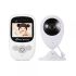 SP880 trådløs video Baby Monitor 2,4 tommers LCD toveis lyd infrarødt nattsyn for babyovervåking 2,4 GHz