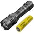 Nitecore P20iX LED lommelykt 4000 lumen USB-C oppladbar slitesterk utendørs taktisk lommelykt camping