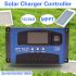 MPPT Solar Charge Controller 30A til 100A med Dobbel USB LCD skjerm for Solcellepanel effektiv lading