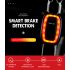 MEILAN X6 Smart Sykkel Baklys USB Oppladbart Vanntett Sikkerhet LED Baklys med Bremseoppdagelse og Synlighet