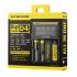 Nitecore D4 Digicharger batterilader med LCD skjerm Li-Ion 18650 Ni-MH sikkerhet og effektivitet retur mulig